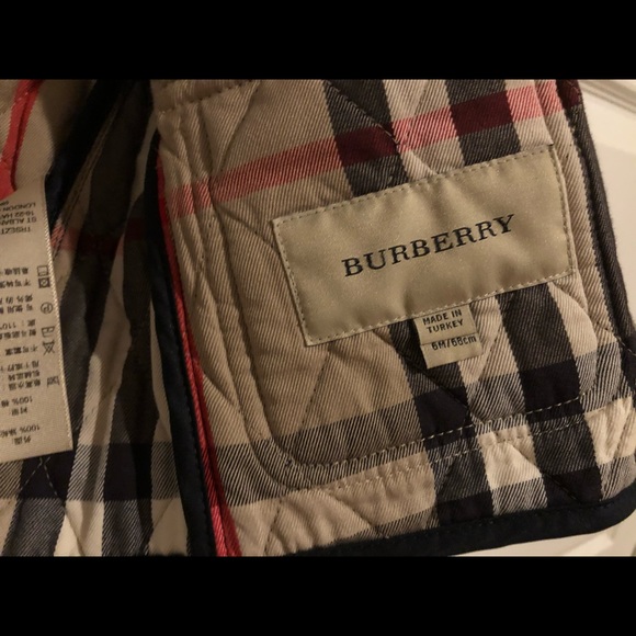 Baby’s Burberry Quilted Jacket - Picture 2 of 4